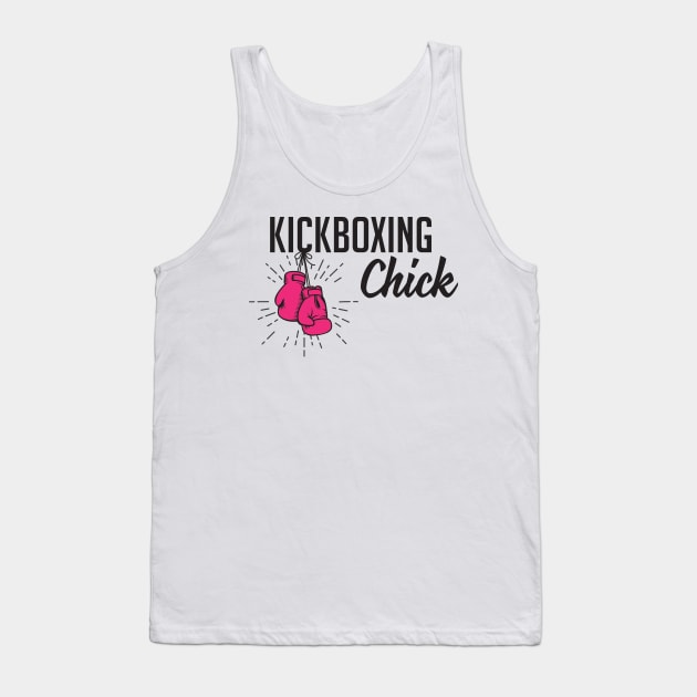 Kickboxing chick Tank Top by nektarinchen